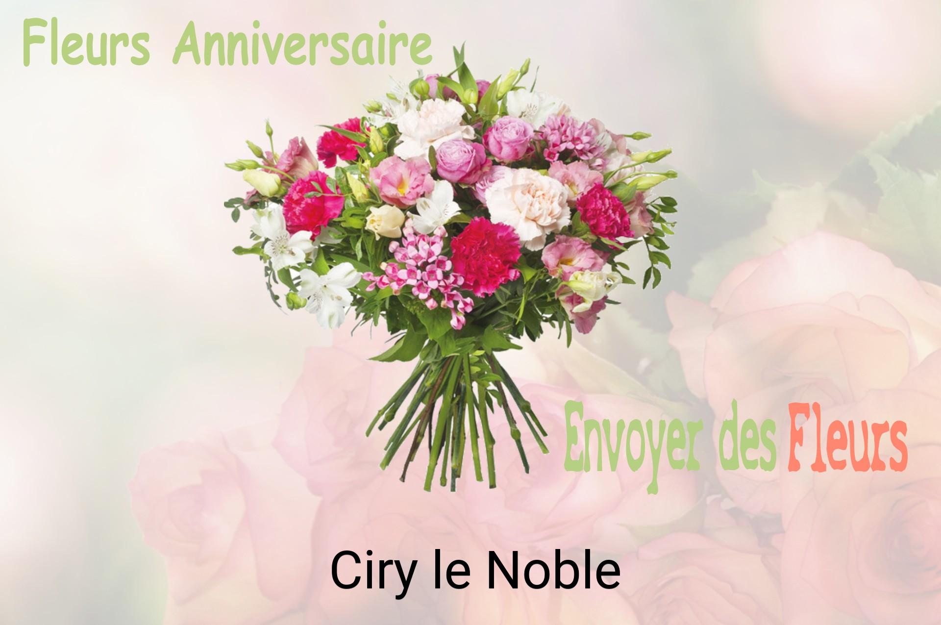 Bouquet de fleurs d’anniversaire livré à Ciry-le-Noble